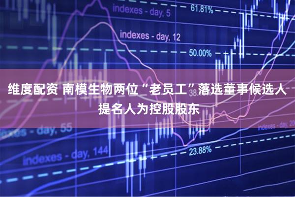 维度配资 南模生物两位“老员工”落选董事候选人 提名人为控股股东