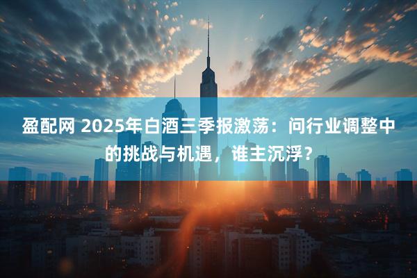 盈配网 2025年白酒三季报激荡：问行业调整中的挑战与机遇，谁主沉浮？