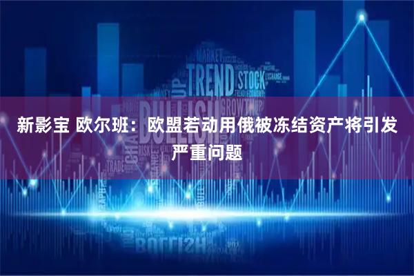 新影宝 欧尔班：欧盟若动用俄被冻结资产将引发严重问题